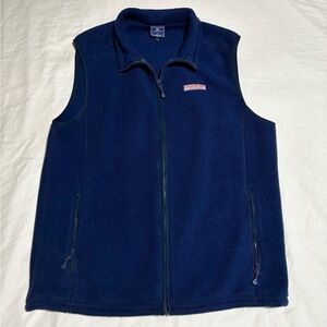 Vineyard Vines Dark Blue Fleece Vest